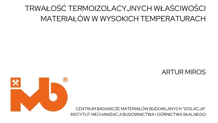 Trwałość termoizolacyjnych właściwości materiałów w wysokich temperaturach