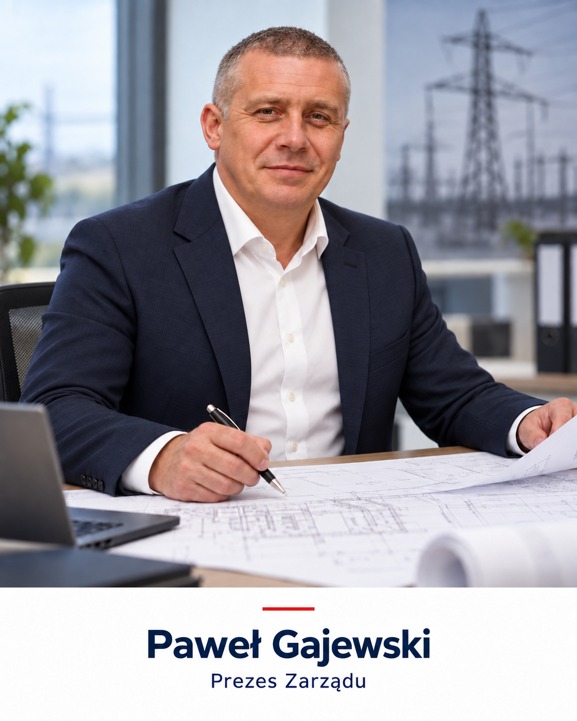 Paweł Gajewski – Prezes Zarządu HNL przy planach inwestycji